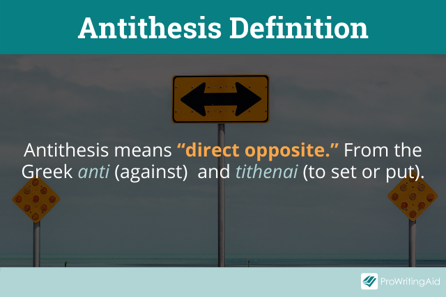 Antithesis definition
