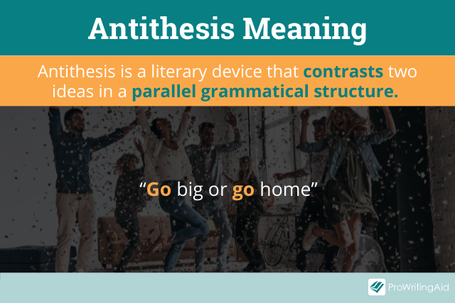 Antithesis meaning
