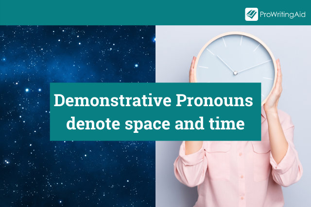 Demonstrative Pronouns Definition