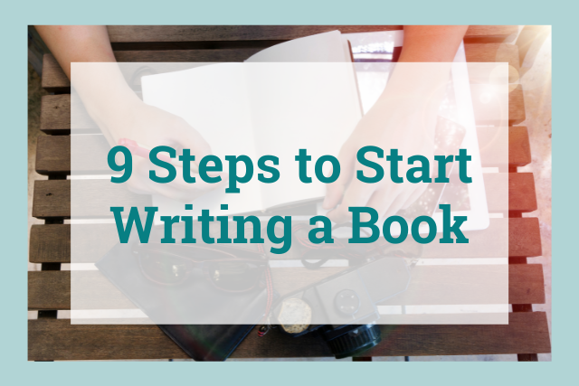 How to start writing a book