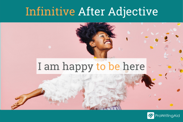 infinitive after an adjective