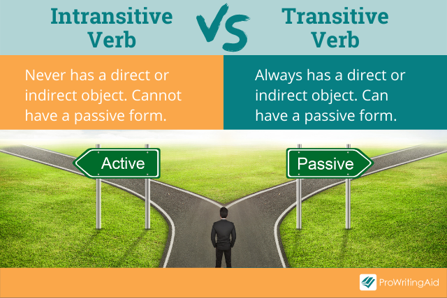 Transitive vs intransitive verbs