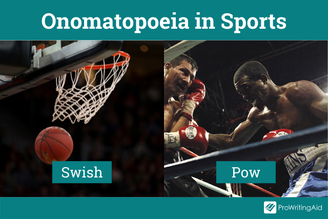 Onomatopoeia in sports