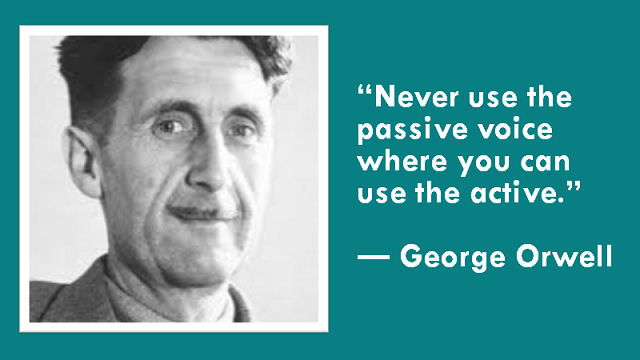 Orwell on the passive voice
